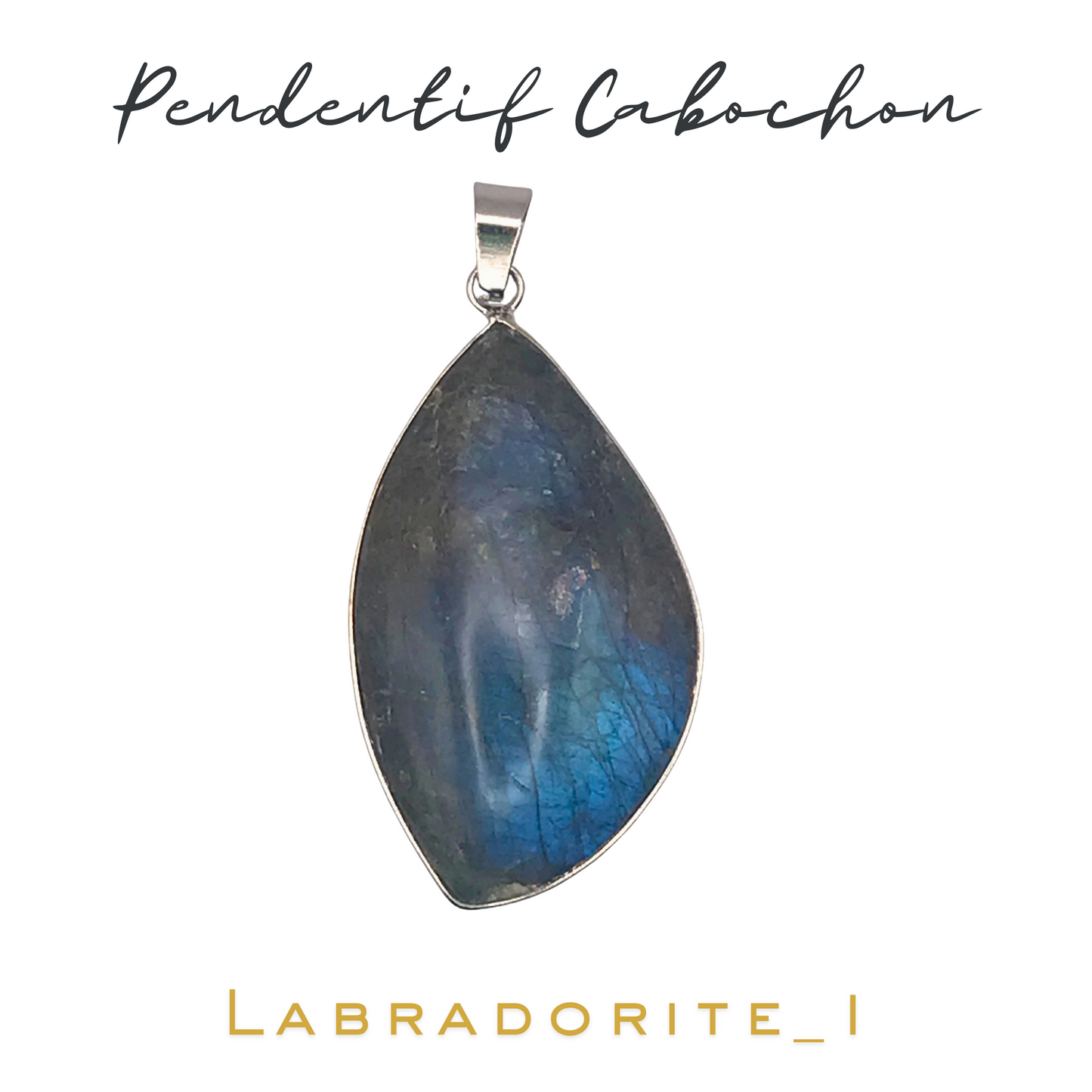 Pendentif_Cabochon_Labradorite_N°1
