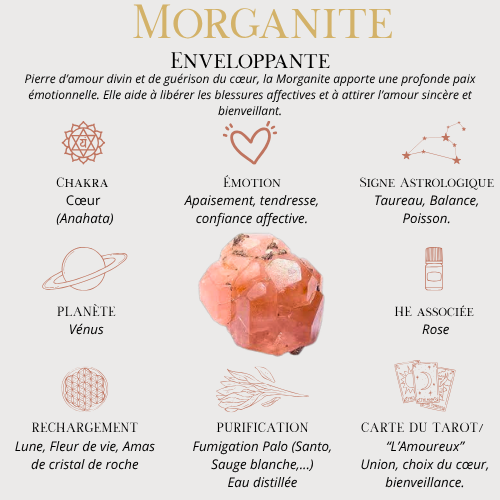 Bracelet Béryl 6 mm_« Clarté du Ciel et du Cœur »